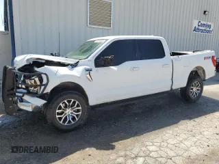 2021 Ford F-150 XL with VIN 1FTFW1E58MKE55062, listed as a Copart auction lot 54179605 with 95,845 mi miles and Clean Title. Bid and sale history available at carsss.com. Image 1.