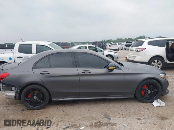 2016 Mercedes-Benz C 300 with VIN 55SWF4JBXGU172594, listed as a IAAI auction lot 42275623 with 92,446 mi miles and . Bid and sale history available at DreamBid. Image 13.