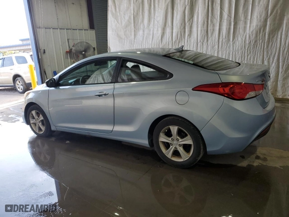 2013 Hyundai Elantra Coupe GS PZEV with VIN KMHDH6AE7DU003043, listed as a Copart auction lot 71835254 with NaN miles and Salvage Title. Bid and sale history available at carsss.com. Image 2.