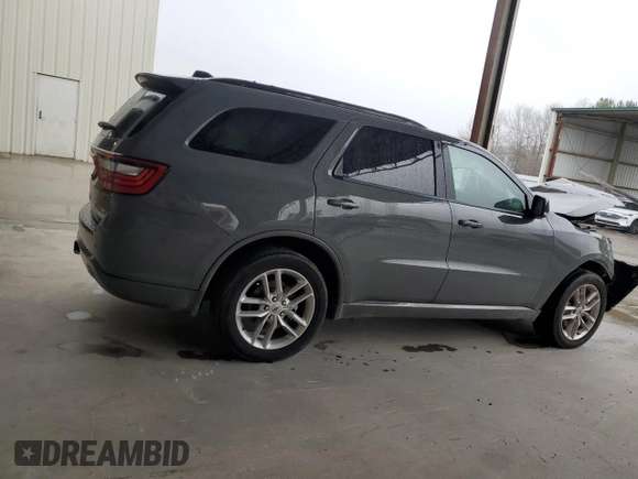 2023 Dodge Durango GT Premium with VIN 1C4RDHDG2PC583391, listed as a Copart auction lot 44791065 with 24,845 mi miles and Salvage title. Bid and sale history available at DreamBid. Image 3.