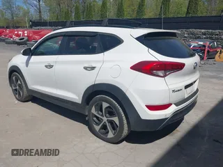 2016 Hyundai Tucson Eco with VIN KM8J3CA22GU076489, listed as a IAAI auction lot 42169732 with 153,597 mi miles. Bid and sale history available at carsss.com. Image 3.