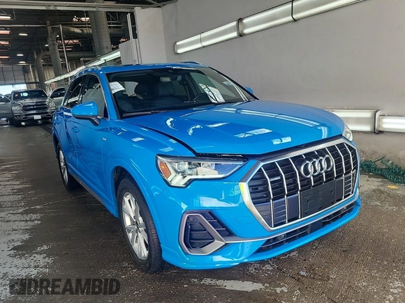 2023 Audi Q3 S line Premium with VIN WA1DECF32P1108964, listed as a IAAI auction lot 42889692 with 54,133 mi miles and . Bid and sale history available at DreamBid. Image 31.