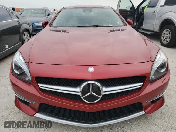 2014 Mercedes-Benz SL 63 AMG with VIN WDDJK7EAXEF029105, listed as a Copart auction lot 75639724 with Not provided miles and Non repairable. Bid and sale history available at DreamBid. Image 5.