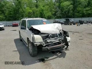 2007 Mercury Mountaineer Premier with VIN 4M2EU48857UJ09286, listed as a Copart auction lot 53472055 with 256,122 mi miles and Salvage title. Bid and sale history available at DreamBid. Image 12.