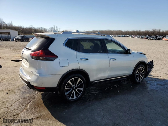 2019 Nissan Rogue SV with VIN 5N1AT2MT4KC795384, listed as a Copart auction lot 48692015 with 55,959 mi miles and Salvage Title. Bid and sale history available at carsss.com. Image 3.