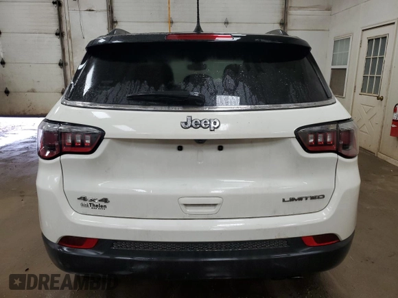 2018 Jeep Compass Limited with VIN 3C4NJDCB9JT290668, listed as a Copart auction lot 46495945 with 74,112 mi miles and Clean Title. Bid and sale history available at DreamBid. Image 6.