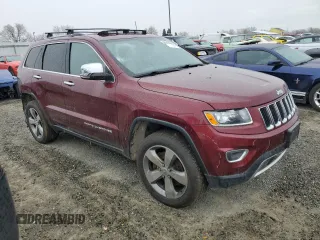 2016 Jeep Grand Cherokee Limited with VIN 1C4RJFBM7GC319718, listed as a Copart auction lot 45948905 with Not provided miles and Salvage title. Bid and sale history available at DreamBid. Image 4.