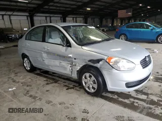 2010 Hyundai Accent GLS with VIN KMHCN4AC4AU483643, listed as a Copart auction lot 51972445 with 134,288 mi miles and Salvage Title. Bid and sale history available at carsss.com. Image 4.
