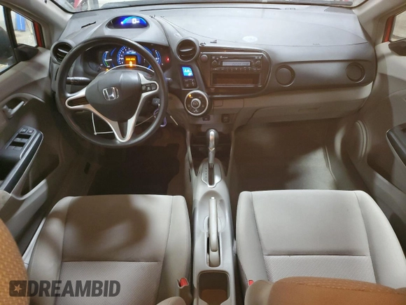 2014 Honda Insight with VIN JHMZE2H32ES002748, listed as a Copart auction lot 62126845 with 95,071 mi miles and Salvage title. Bid and sale history available at DreamBid. Image 8.
