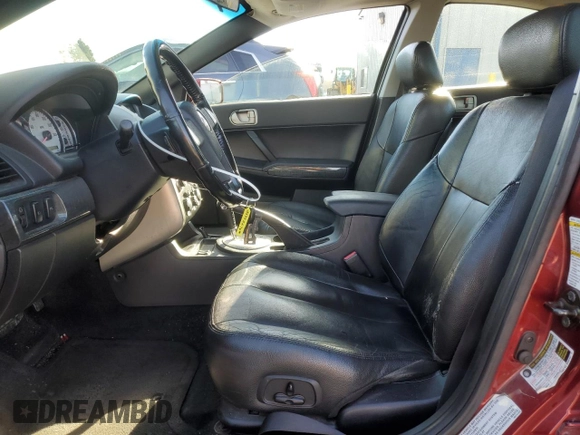 2005 Mitsubishi Galant GTS with VIN 4A3AB76S75E031821, listed as a Copart auction lot 86926274 with 186,432 mi miles and Salvage Title. Bid and sale history available at carsss.com. Image 7.