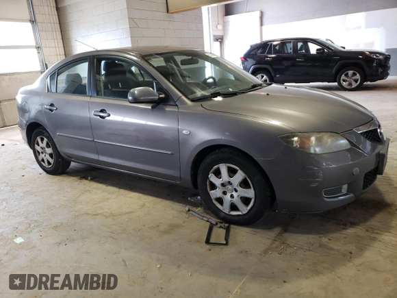 2007 Mazda 3 i Touring with VIN JM1BK32G071686351, listed as a Copart auction lot 88003405 with 155,833 mi miles and Non Repairable. Bid and sale history available at DreamBid. Image 4.