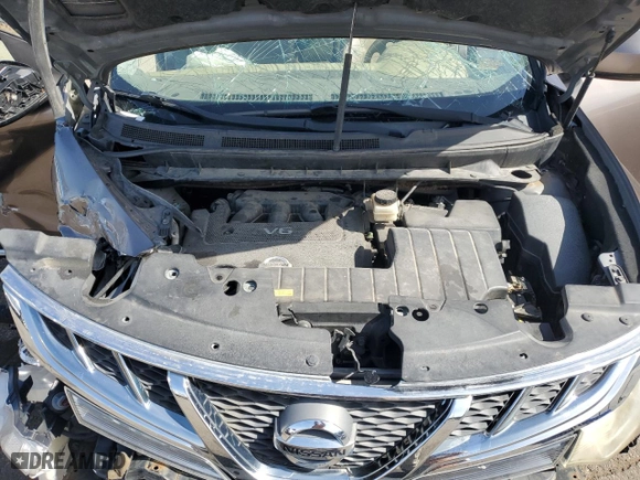 2012 Nissan Murano LE with VIN JN8AZ1MW5CW206418, listed as a Copart auction lot 49522865 with 0 mi miles and Salvage Title. Bid and sale history available at carsss.com. Image 12.