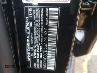 2016 Mercedes-Benz S 550 with VIN WDDUG8CB5GA245637, listed as a Copart auction lot 68300132 with 118,627 mi miles and . Bid and sale history available at DreamBid. Image 13.