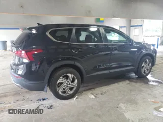 2022 Hyundai Santa Fe SE with VIN 5NMS14AJ4NH403149, listed as a Copart auction lot 58901275 with 24,064 mi miles and Salvage title. Bid and sale history available at DreamBid. Image 3.