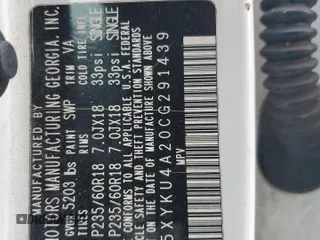 2012 Kia Sorento EX with VIN 5XYKU4A20CG291439, listed as a Copart auction lot 43806635 with 0 mi miles and Salvage Title. Bid and sale history available at carsss.com. Image 13.