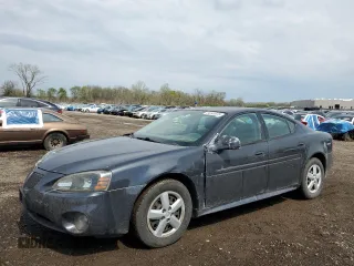 2008 Pontiac Grand Prix with VIN 2G2WP552581170484, listed as a Copart auction lot 54340075 with 166,484 mi miles and Salvage title. Bid and sale history available at DreamBid. Image 1.