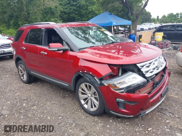 2018 Ford Explorer Limited with VIN 1FM5K8F82JGB73423, listed as a IAAI auction lot 42606779 with 49,856 mi miles and . Bid and sale history available at DreamBid. Image 1.
