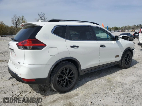 2017 Nissan Rogue SV with VIN 5N1AT2MTXHC758932, listed as a Copart auction lot 51262145 with 189,795 mi miles and Salvage Title. Bid and sale history available at carsss.com. Image 3.