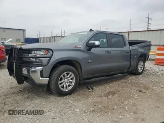 2021 Chevrolet Silverado 1500 LT with VIN 3GCUYDED2MG461666, listed as a Copart auction lot 78945304 with 36,867 mi miles and Salvage Title. Bid and sale history available at carsss.com. Image 1.