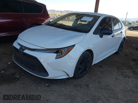 2020 Toyota Corolla LE with VIN 5YFEPRAE2LP144904, listed as a IAAI auction lot 41767334 with 94,364 mi miles. Bid and sale history available at carsss.com. Image 20.