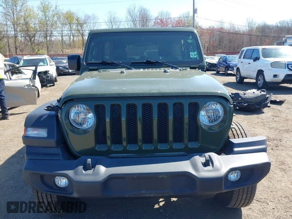 2021 Jeep Wrangler Unlimited Sport Altitude с VIN 1C4HJXDN8MW701628, выставлен на аукционе IAAI как лот 42059202 с пробегом 73 814 миль миль и . История ставок и продаж доступна на DreamBid. Изображение 12.