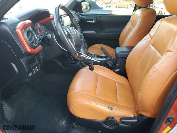 2017 Toyota Tacoma SR5 with VIN 5TFCZ5AN3HX050386, listed as a Copart auction lot 47942565 with 157,752 mi miles and Salvage Title. Bid and sale history available at carsss.com. Image 7.