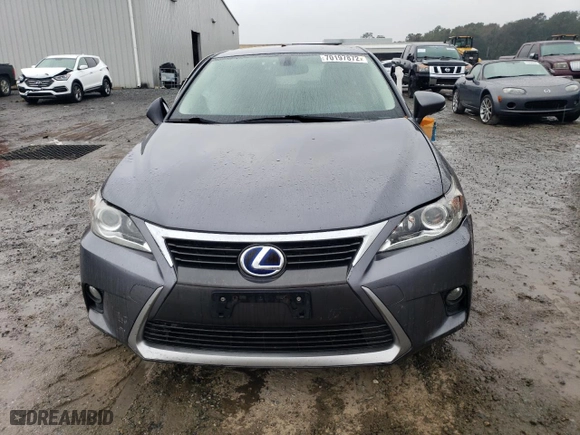 2015 Lexus CT 200h Hybrid with VIN JTHKD5BH0F2233577, listed as a Copart auction lot 70197872 with 0 mi miles. Bid and sale history available at carsss.com. Image 5.