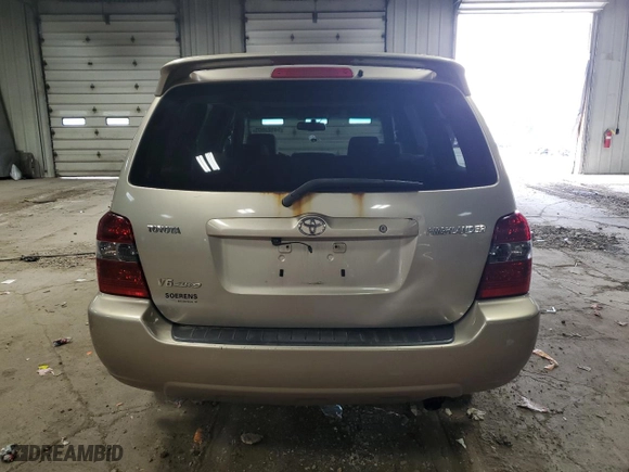 2007 Toyota Highlander w/3rd Row with VIN JTEEP21A170214148, listed as a Copart auction lot 54123505 with 0 mi miles and Clean Title. Bid and sale history available at carsss.com. Image 6.