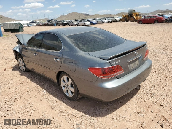 2005 Lexus ES 350 with VIN JTHBA30G755135148, listed as a Copart auction lot 53339895 with 83,775 mi miles and Salvage Title. Bid and sale history available at DreamBid. Image 2.
