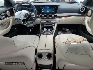 2023 Mercedes-Benz E 350 with VIN W1KZF8EB2PB172713, listed as a Copart auction lot 80775744 with 5,916 mi miles and Salvage Title. Bid and sale history available at DreamBid. Image 8.