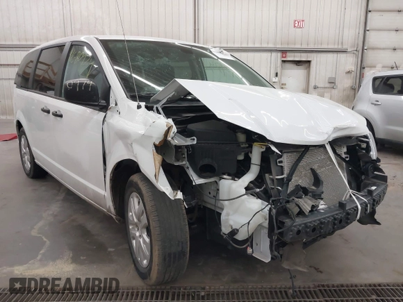 2020 Dodge Grand Caravan SE with VIN 2C4RDGBG4LR168233, listed as a IAAI auction lot 41680974 with 62,765 mi miles and . Bid and sale history available at DreamBid. Image 1.