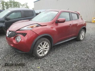 2015 Nissan Juke SV with VIN JN8AF5MR4FT508430, listed as a Copart auction lot 53826695 with 87,731 mi miles and Salvage title. Bid and sale history available at DreamBid. Image 1.