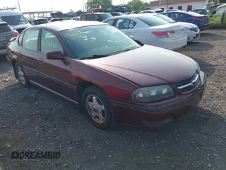 2000 Chevrolet Impala LS z VIN 2G1WH55K8Y9115854, wystawiony jako IAAI lot #42396396 z przebiegiem 100 711 mil mil oraz . Historia ofert i sprzedaży dostępna na DreamBid. Obrazek 1.