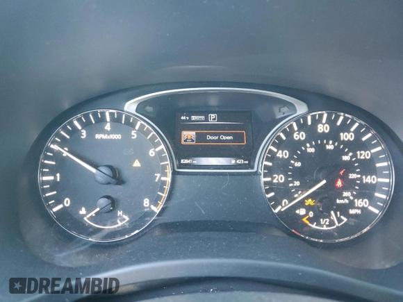 2020 Nissan Pathfinder S with VIN 5N1DR2AM0LC637392, listed as a Copart auction lot 83406504 with 82,841 mi miles and Salvage Title. Bid and sale history available at carsss.com. Image 9.