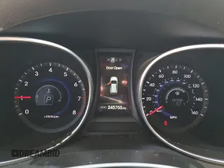 2014 Hyundai Santa Fe z VIN 5XYZUDLB2EG178316, wystawiony jako Copart lot #50910235 z przebiegiem 245 755 mil mil oraz Szkoda całkowita • Salvage title. Historia ofert i sprzedaży dostępna na DreamBid. Obrazek 9.