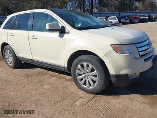 2007 Ford Edge SEL with VIN 2FMDK38C07BB08778, listed as a IAAI auction lot 41410720 with 108,335 mi miles. Bid and sale history available at carsss.com. Image 1.