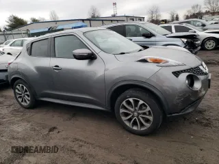 2017 Nissan Juke SL with VIN JN8AF5MV3HT753249, listed as a Copart auction lot 43435435 with 63,412 mi miles and Salvage Title. Bid and sale history available at DreamBid. Image 4.