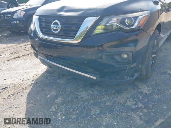2018 Nissan Pathfinder S with VIN 5N1DR2MN0JC638981, listed as a IAAI auction lot 41823136 with 159,217 mi miles and . Bid and sale history available at DreamBid. Image 17.