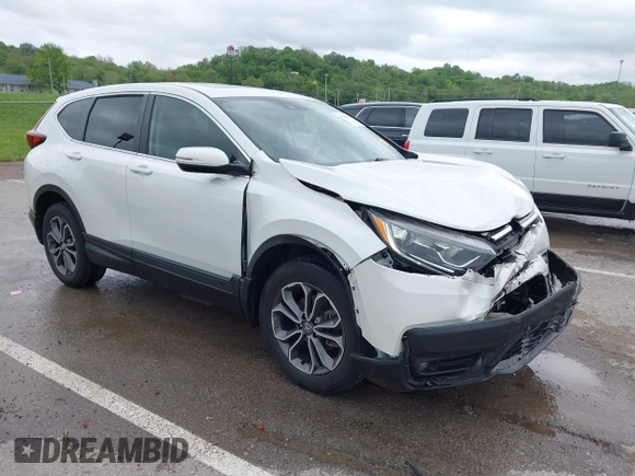 2021 Honda CR-V EX with VIN 7FARW2H51ME028306, listed as a IAAI auction lot 42166310 with 44,682 mi miles and . Bid and sale history available at DreamBid. Image 1.