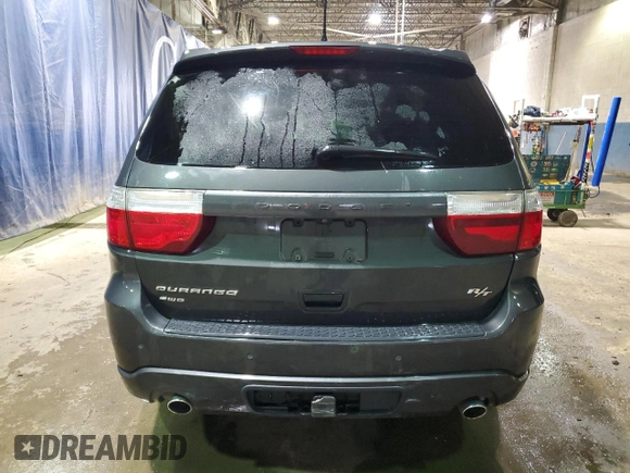 2011 Dodge Durango R/T with VIN 1D4SE6GT7BC683249, listed as a Copart auction lot 52749425 with 192,109 mi miles and Clean title. Bid and sale history available at DreamBid. Image 6.