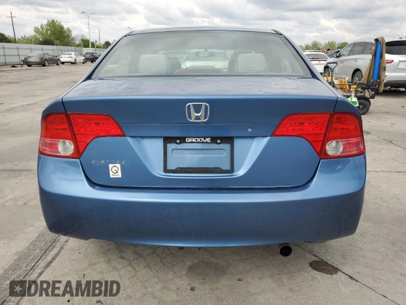 2007 Honda Civic EX with VIN 1HGFA16877L043402, listed as a Copart auction lot 56257455 with 141,347 mi miles and Clean Title. Bid and sale history available at DreamBid. Image 6.