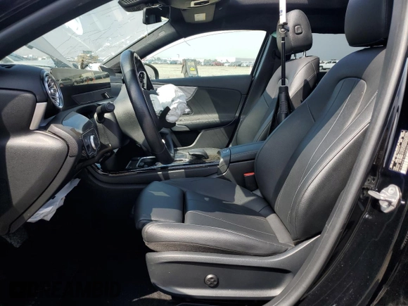 2021 Mercedes-Benz A 220 with VIN W1K3G4EB1MJ308004, listed as a Copart auction lot 59937905 with 43,733 mi miles and Salvage title. Bid and sale history available at DreamBid. Image 7.