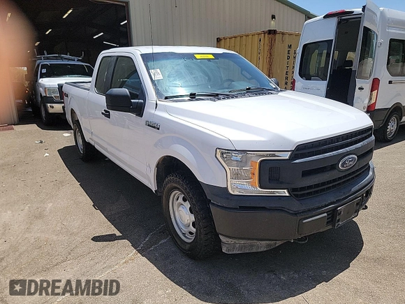 2018 Ford F-150 XL with VIN 1FTFX1E50JKF31298, listed as a IAAI auction lot 42777733 with 152,204 mi miles and . Bid and sale history available at DreamBid. Image 22.