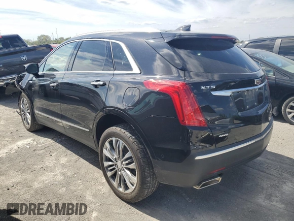 2017 Cadillac XT5 Premium Luxury AWD with VIN 1GYKNERS7HZ230664, listed as a Copart auction lot 70608044 with 70,806 mi miles and Salvage Title. Bid and sale history available at carsss.com. Image 2.