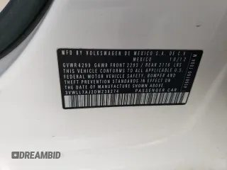 2013 Volkswagen Jetta TDI with VIN 3VWLL7AJ2DM238274, listed as a Copart auction lot 83704884 with 121,336 mi miles and Salvage title. Bid and sale history available at DreamBid. Image 12.