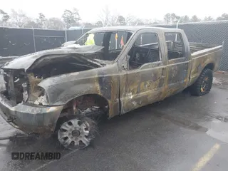2003 Ford Super Duty F-250 XL with VIN 1FTNW21P03EC92543, listed as a IAAI auction lot 41295880 with 1 mi miles. Bid and sale history available at carsss.com. Image 2.