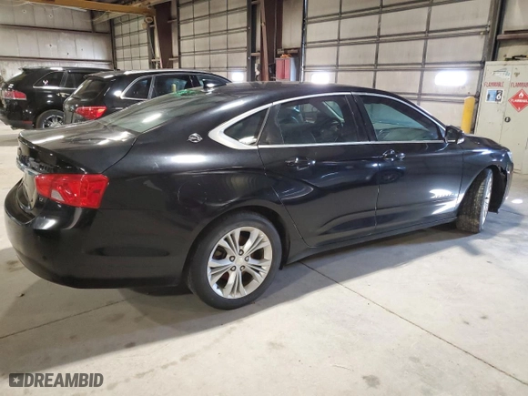 2015 Chevrolet Impala LT with VIN 2G1115SL0F9246107, listed as a Copart auction lot 49474465 with 224,054 mi miles and Clean Title. Bid and sale history available at carsss.com. Image 3.