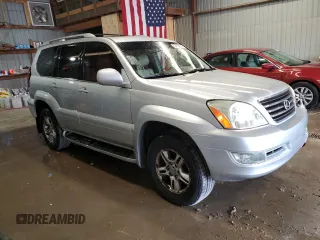 2006 Lexus GX 470 z VIN JTJBT20X560099980, wystawiony jako Copart lot #53036605 z przebiegiem 377 462 mil mil oraz Tytuł czysty. Historia ofert i sprzedaży dostępna na DreamBid. Obrazek 4.