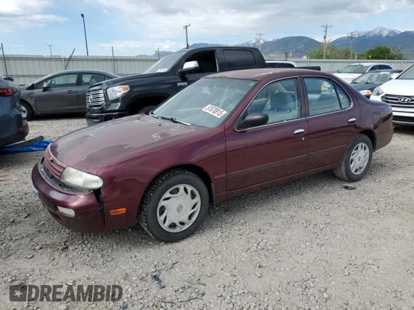 1997 Nissan Altima XE z VIN 1N4BU31DXVC181006, wystawiony jako Copart lot #57670815 z przebiegiem 98 202 mil mil oraz Szkoda całkowita • Salvage title. Historia ofert i sprzedaży dostępna na DreamBid. Obrazek 1.