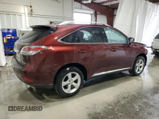 2014 Lexus RX 350 with VIN JTJBK1BA6E2461128, listed as a Copart auction lot 59712615 with 54,611 mi miles and Salvage title. Bid and sale history available at DreamBid. Image 3.